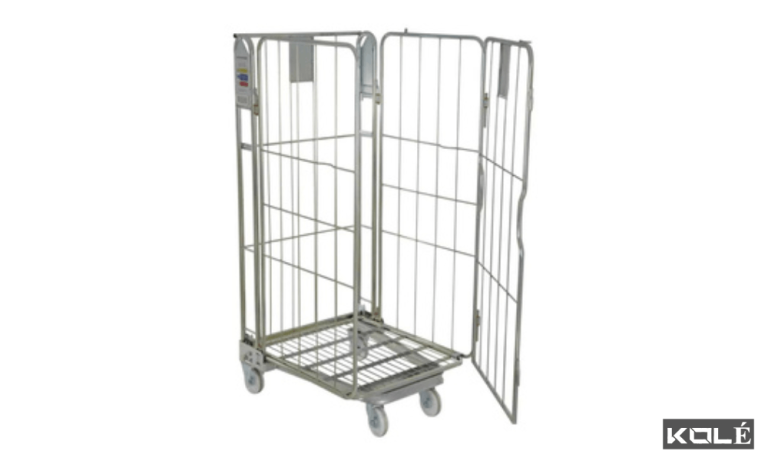 Single Door Roll Trolley