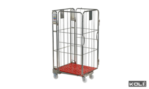 Plastic Base Roll Trolley