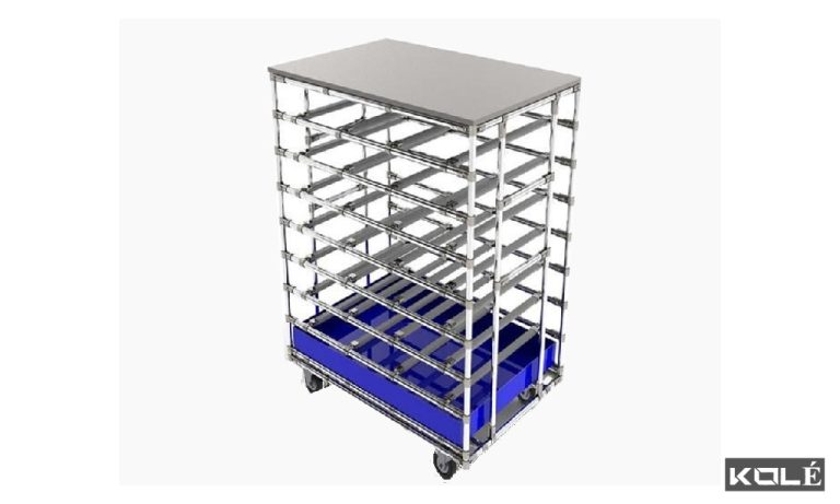 Pipe & Joint Trolley With Roller System