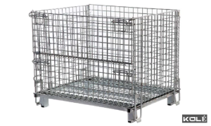 Collapsible Wire Mesh Bin