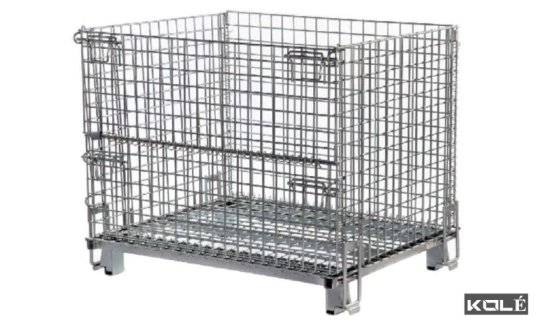 Collapsible Wire Mesh Bin