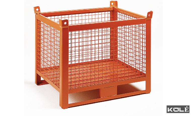 Wire Mesh Bin Container
