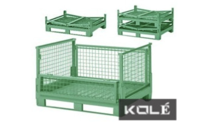 collapsible bin container