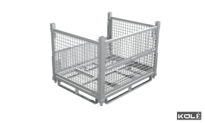 Collapsible Stackable Bin Container