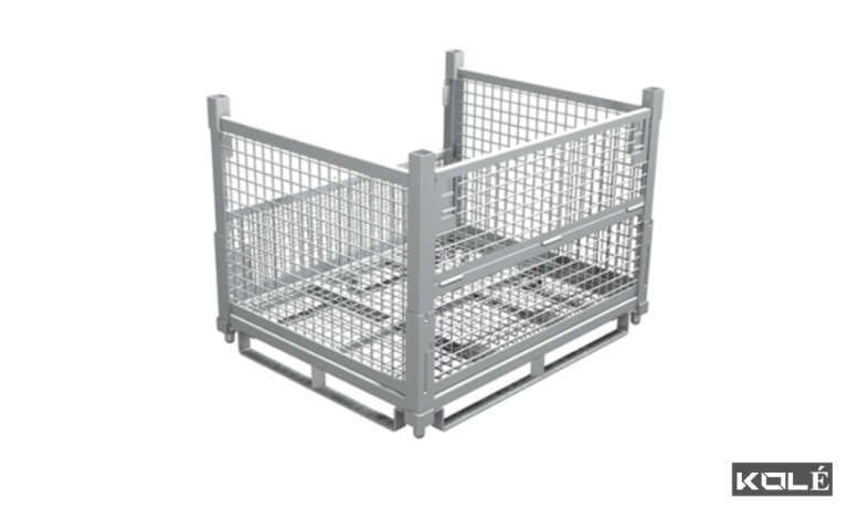 Collapsible Stackable Bin Container