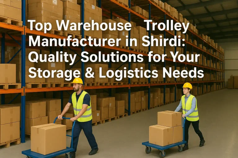 WAREHOUSE TROLLEY MANUFACTURER