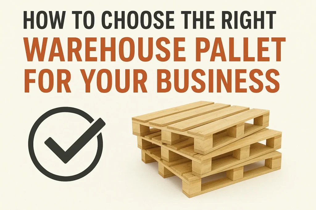 How to Choose the Right Warehouse Pallet for Your Business