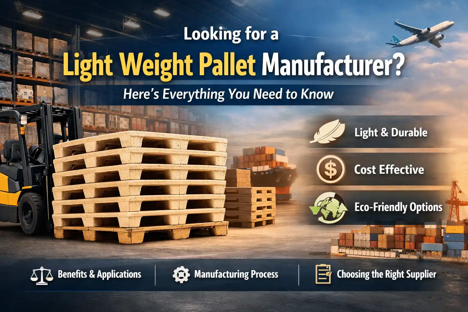 LIGHT WEIGHT PALLET MANUFACTURER