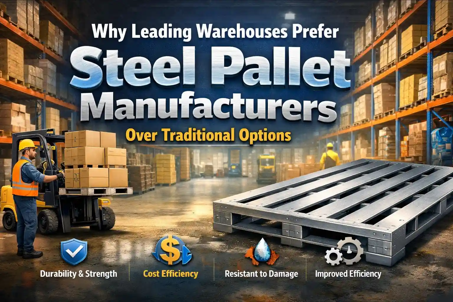 STEEL PALLET MANUFACTURER