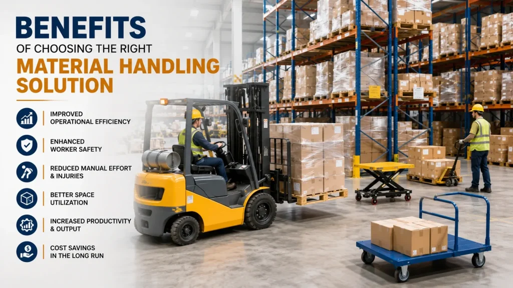 Benefits of Choosing the Right Material Handling Solution
