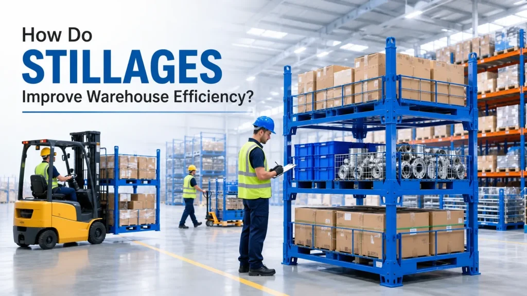 How Do Stillages Improve Warehouse Efficiency?