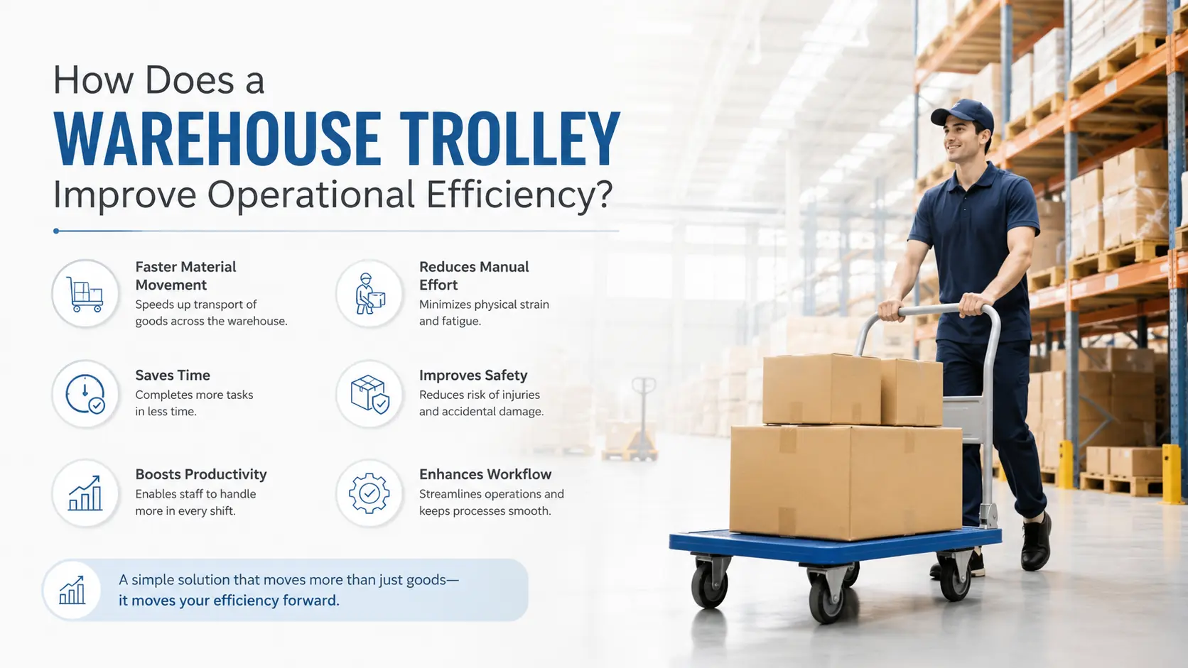 WAREHOUSE TROLLEY MANUFACTURER