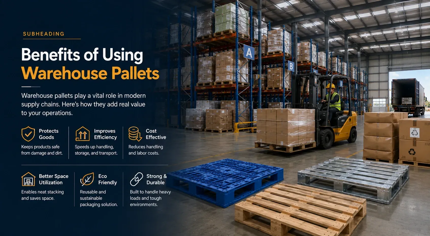 Benefits of Using Warehouse Pallets
