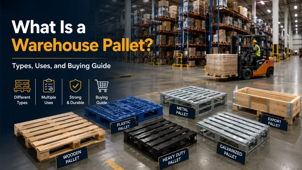 What Is a Warehouse Pallet? Types, Uses, and Buying Guide