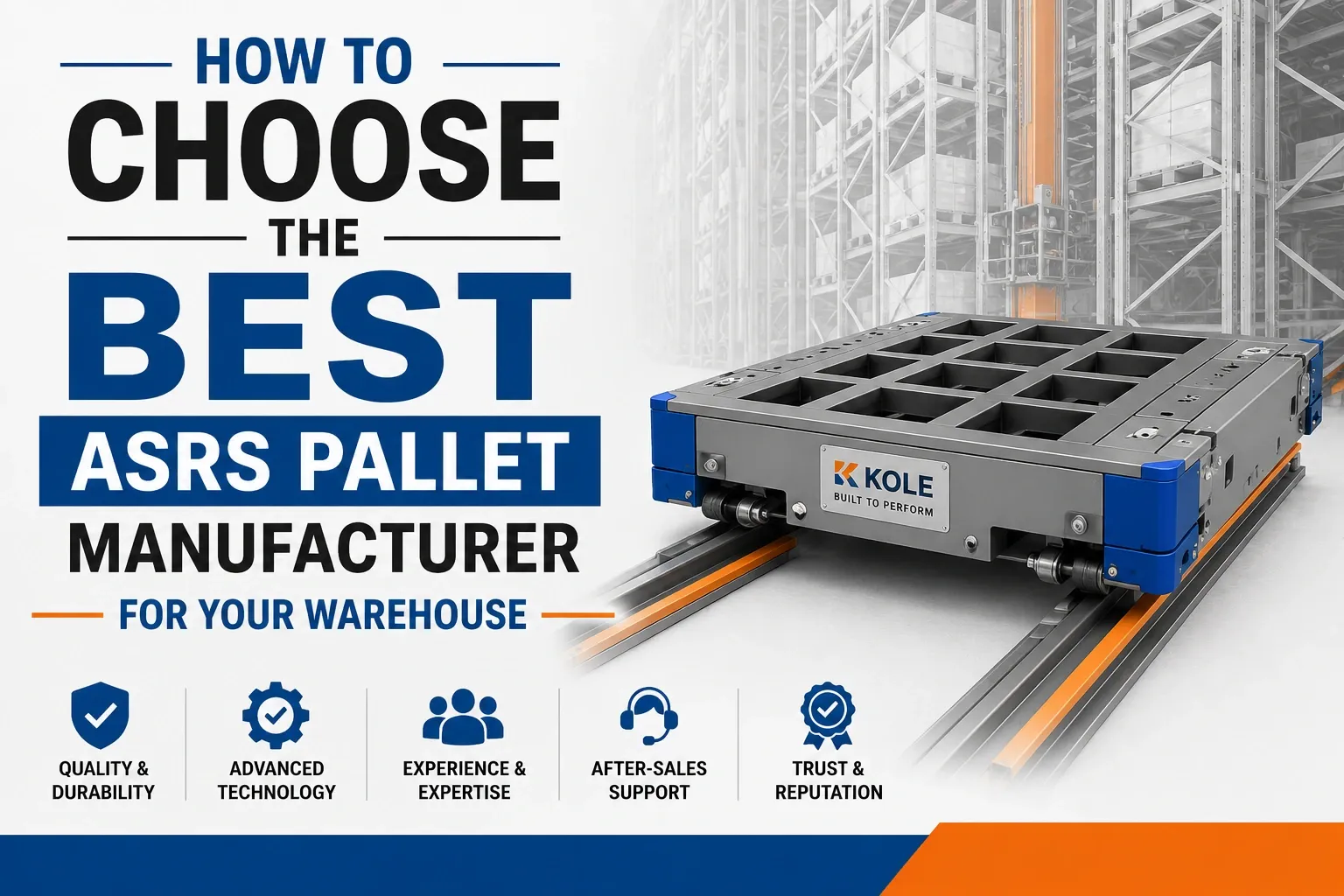 ASRS PALLET MANUFACTURER
