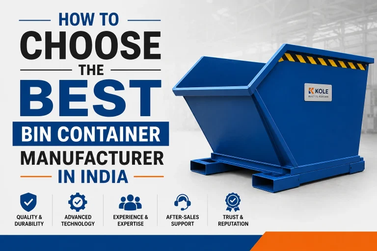 BIN CONTAINER MANUFACTURER IN INDIA