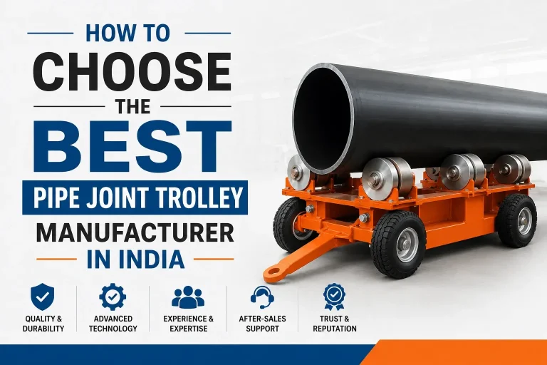 PIPE JOINT TROLLEY MANUFACTURER IN INDIA