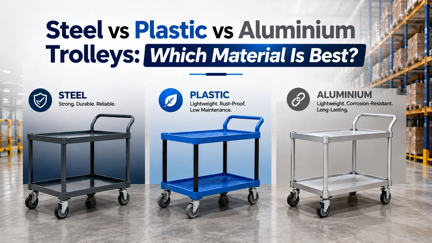 WAREHOUSE TROLLEY MANUFACTURER